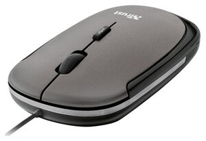 Компактная мышь Trust SlimLine Mouse Black USB