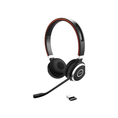 Беспроводная компьютерная гарнитура Jabra EVOLVE 65 UC Stereo, черный