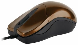 Компактная мышь SPEEDLINK PICA Flexcable micro mouse retractable SL-6164-SBW Brown USB