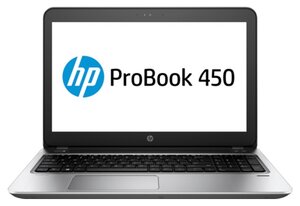 Ноутбук HP ProBook 450 G4 (1366x768, Intel Core i3 2.4 ГГц, RAM 4 ГБ, HDD 500 ГБ, DOS)