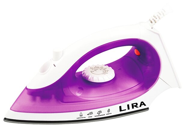 Утюг Lira LR 0607, фиолетовый