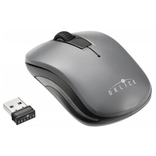 фото Мышь OKLICK 445MW Black-Grey USB