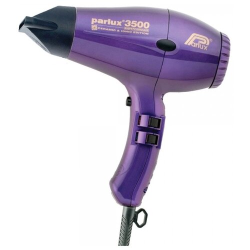 Фен Parlux 3500 SuperCompact Ceramic Ionic, фиолетовый фен parlux 3500 supercompact 0901 3500 violet