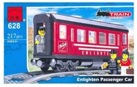 Конструктор Enlighten Brick Поезда 628 Пассажирский вагон