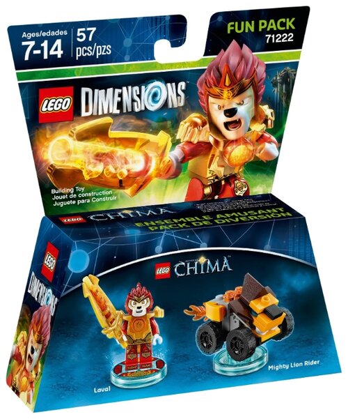 Минифигурка LEGO Dimensions 71222 Лавал, 57 дет.