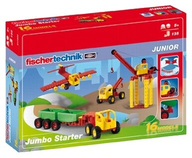 Конструктор Fischertechnik JUNIOR Jumbo Starter / Супер набор для малышей