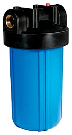 Колба фильтра для воды Unicorn, Big Blue 10, 1", для холодной воды, 1 ступ, FHBB 10"