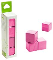 Магнитный конструктор Tegu Pack of Four G-12-005 Розовый