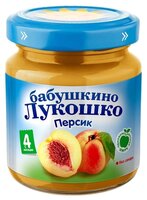 Пюре Бабушкино Лукошко персик (с 4 месяцев) 100 г, 1 шт