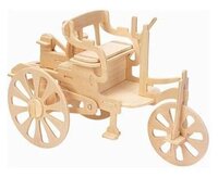 Сборная модель Мир деревянных игрушек Ретромобиль Бенц (П147)