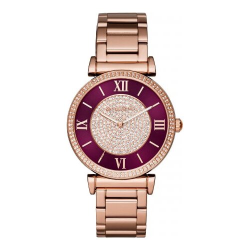 наручные часы michael kors розовый Наручные часы MICHAEL KORS MK3412, бежевый, розовый