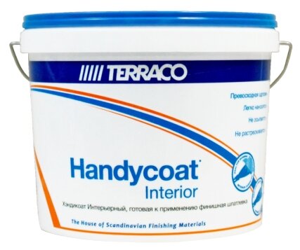 Шпатлевка финишная Terraco Handycoat Interior (25кг)