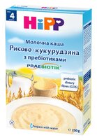 Каша HiPP молочная рисово-кукурузная с пребиотиками (с 4 месяцев) 250 г