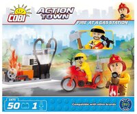 Конструктор Cobi Action Town 1471 Пожар на бензоколонке