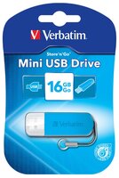 Флешка Verbatim Store 'n' Go Mini USB Drive 16GB желтый/кассета