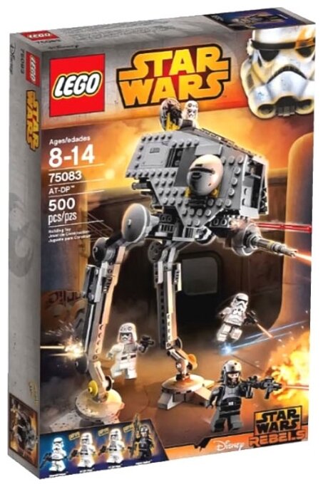 LEGO Star Wars 75083 Вездеходная оборонительная платформа AT-DP, 500 дет.