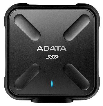 512 ГБ Внешний SSD ADATA SD700, USB 3.2 Gen 1, черный (ASD700-512GU31-CBK)