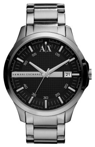 Наручные часы Armani Exchange Hampton AX2103, черный, серебряный