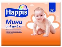 Happis подгузники 2 (4-6 кг) 32 шт.