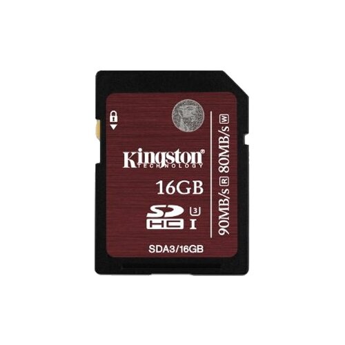 Карта памяти Kingston SDHC 16 ГБ Class 10, UHS Class 3, R/W 90/80 МБ/с 1 шт gps компас bds двухрежимные gps навигаторы atgm336h gt u8 модуль