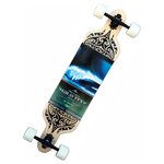 Лонгборд Gravity Skateboards Drop Carve Olas Azules, 41x9.5 - изображение