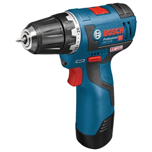 Шуруповерт Bosch GSR 12V-20 Professional 06019D4000 (с 2-мя АКБ, кейс)