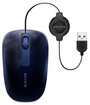 Компактная мышь Belkin Retractable Comfort Mouse F5L051 Black USB