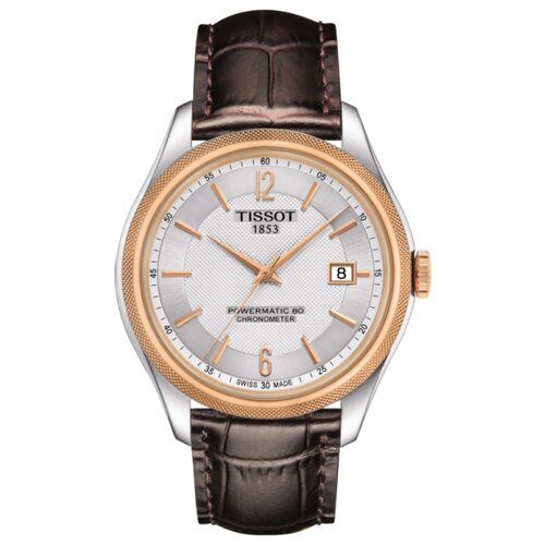 Наручные часы TISSOT, серебряный, коричневый сергей ходосевич хронометр 8