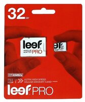 Карта памяти Leef PRO microSDHC Class 10 UHS-I U1 32GB + SD adapter