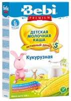 Каша Bebi молочная кукурузная (с 5 месяцев) 200 г