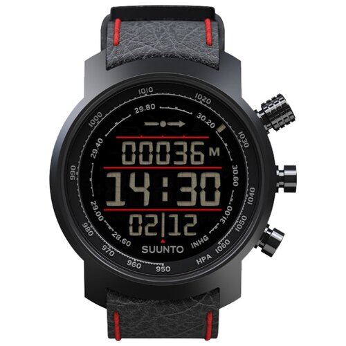 Часы мужские SUUNTO Elementum Terra Black/Red Leather