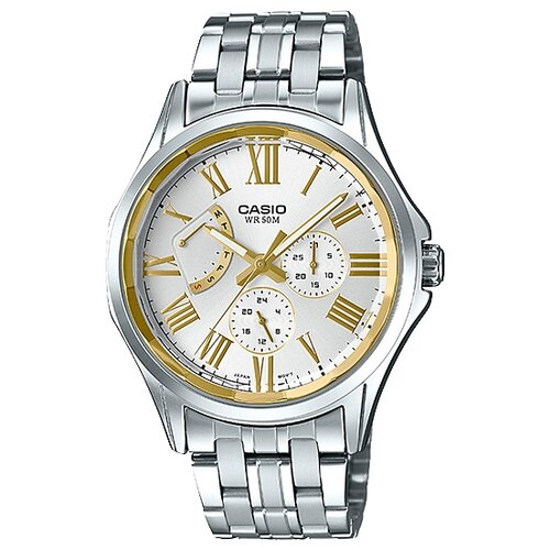 Наручные часы CASIO Collection MTP-E311DY-7A, серебряный casio collection mtp 1183g 7a