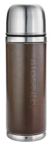 Классический термос Biostal NYP-750P, 0.75 л, серебристый/коричневый