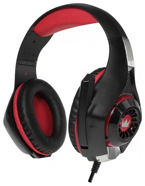 Проводные наушники CROWN MICRO CMGH-102T red