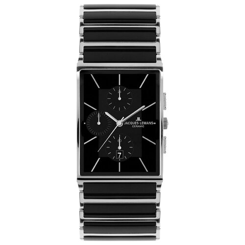 фото Наручные часы jacques lemans 1-1817a, серый, черный