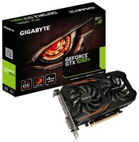 Видеокарта GIGABYTE GeForce GTX 1050 Ti 1316MHz PCI-E 3.0 4096MB 7008MHz 128 bit DVI HDMI HDCP OC OE