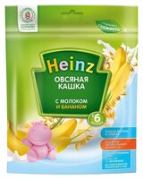 Каша Heinz молочная овсяная с бананом (с 6 месяцев) 250 г