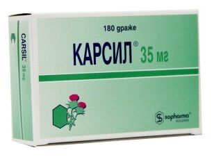 Карсил драже 180 шт. Лекарственные препараты и БАДы