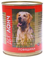 Корм для собак Dog Lunch Говядина в желе для собак (0.75 кг) 9 шт.