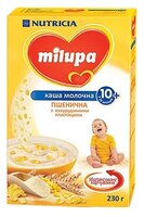 Каша Milupa (Nutricia) молочная пшеничная с кукурузными хлопьями (с 10 месяцев) 230 г