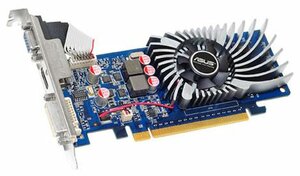 Видеокарта ASUS GeForce GT 220 625Mhz PCI-E 2.0 1024Mb 800Mhz 128 bit DVI HDMI HDCP Cool