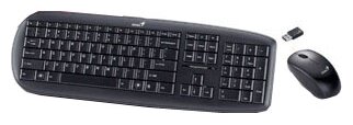 Клавиатура и мышь Genius SlimStar 8000ME wireless Black USB