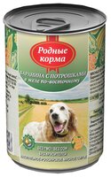 Корм для собак Родные корма Баранина с потрошками в желе по-восточному (0.410 кг) 1 шт.