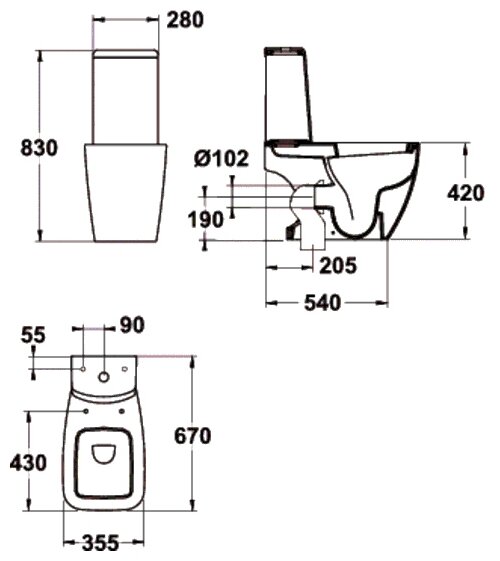 Установка сидения с микролифтом на унитаз идеал стандарт - фото