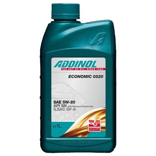 ADDINOL 4014766241399 ADDINOL Economic 5W20 SP RC GF-6 Масло моторное синтетическое (5L)