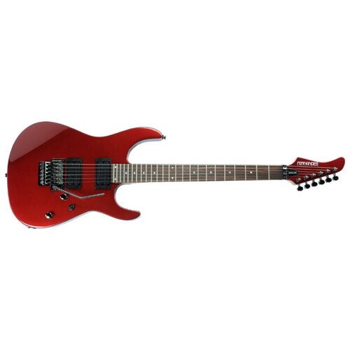 Fernandes RX08 MTR электрогитара Revolver X, HH, floyd rose, цвет - красный
