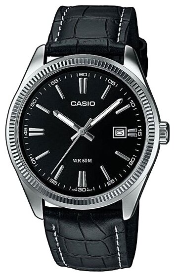 Наручные часы CASIO Collection Men, черный, серебряный