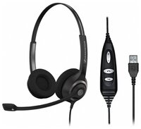 Компьютерная гарнитура Sennheiser SC 260 USB CTRL черный