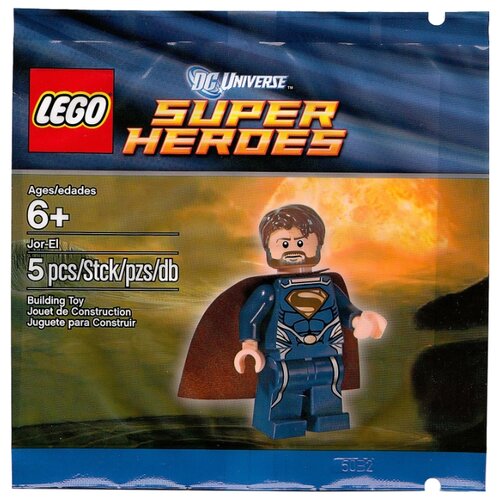 Конструктор LEGO DC Super Heroes 5001623 Джор-Эл, 5 дет. конструктор lego dc super heroes 30604 космический мальчик 5 дет