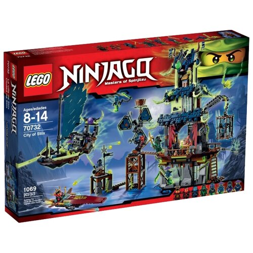 Конструктор LEGO NinjaGo 70732 City of Stiix (Город Стикс)